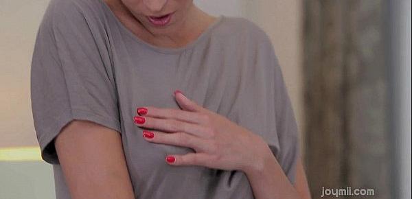  Silvie Delux perfect breasts dripping with cum